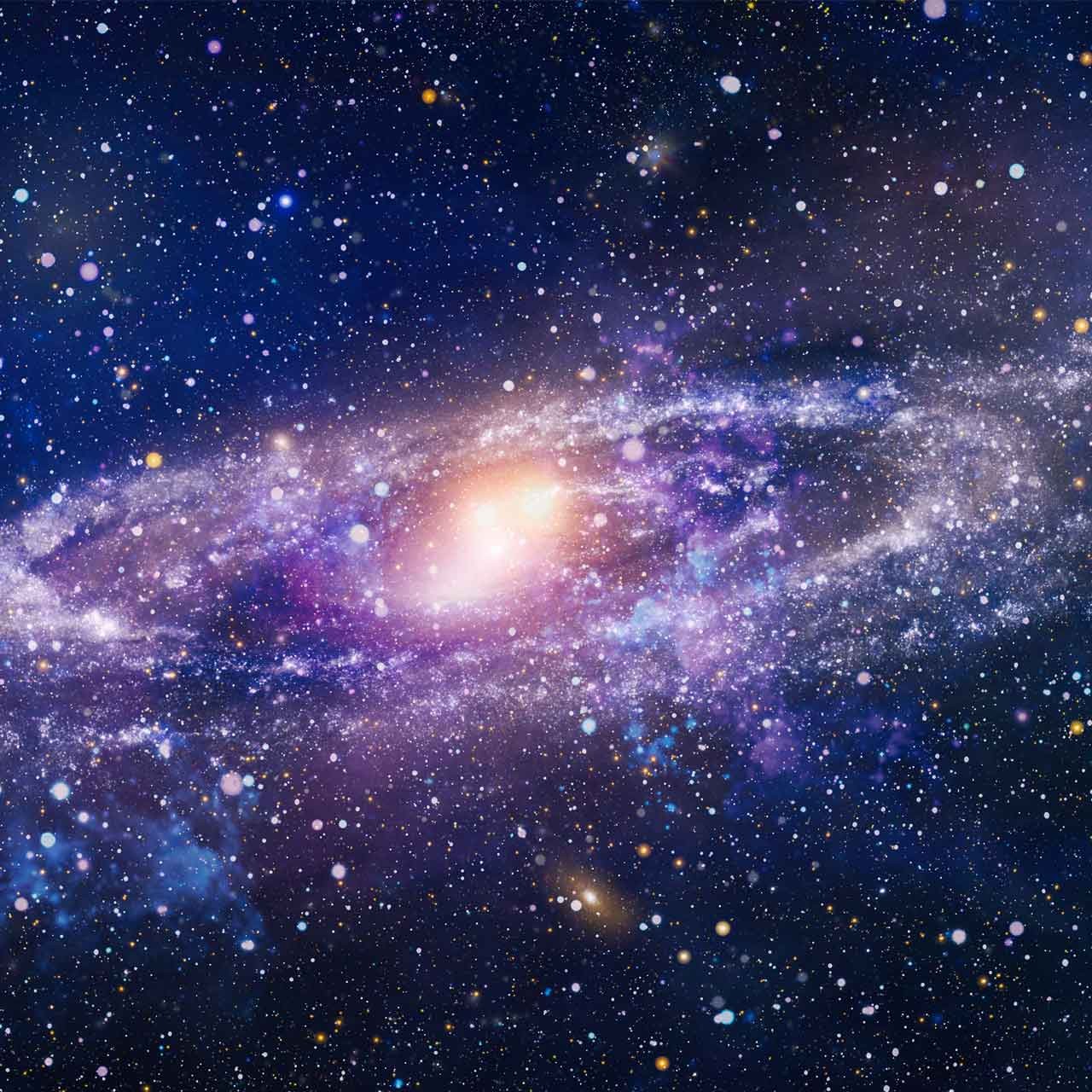 Nebula and galaxies in space. Space many light years far from the Earth. Elements of this image furnished by NASA.